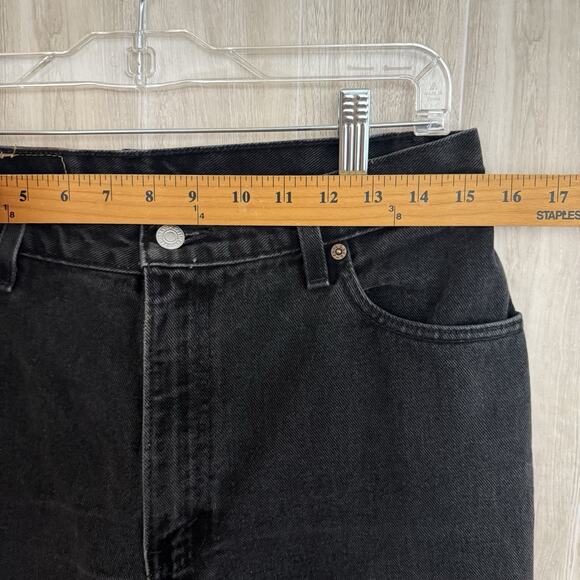 Vintage Levi's 550 Jeans Womens 12 (30x26.5) Made in USA 2001 Tapered Relaxed - Picture 9 of 16